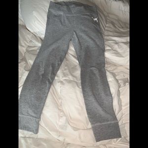 Pink crop leggings